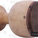 تنبک شیرانی سه مهر مدل چنار